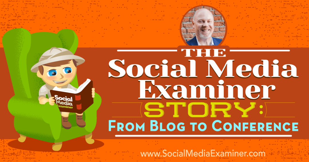 The Social Media Examiner Story: Fra blog til konference med indsigt fra Mike Stelzner med interview af Ray Edwards på Social Media Marketing Podcast.