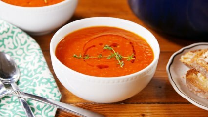 Hvordan laver man let tomatsuppe derhjemme?