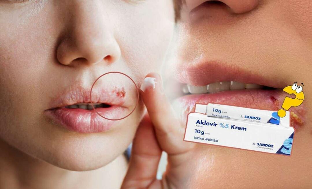 Hvad er aclovir creme, hvad gør det? Brug af aclovir creme! aclovir creme pris 2023