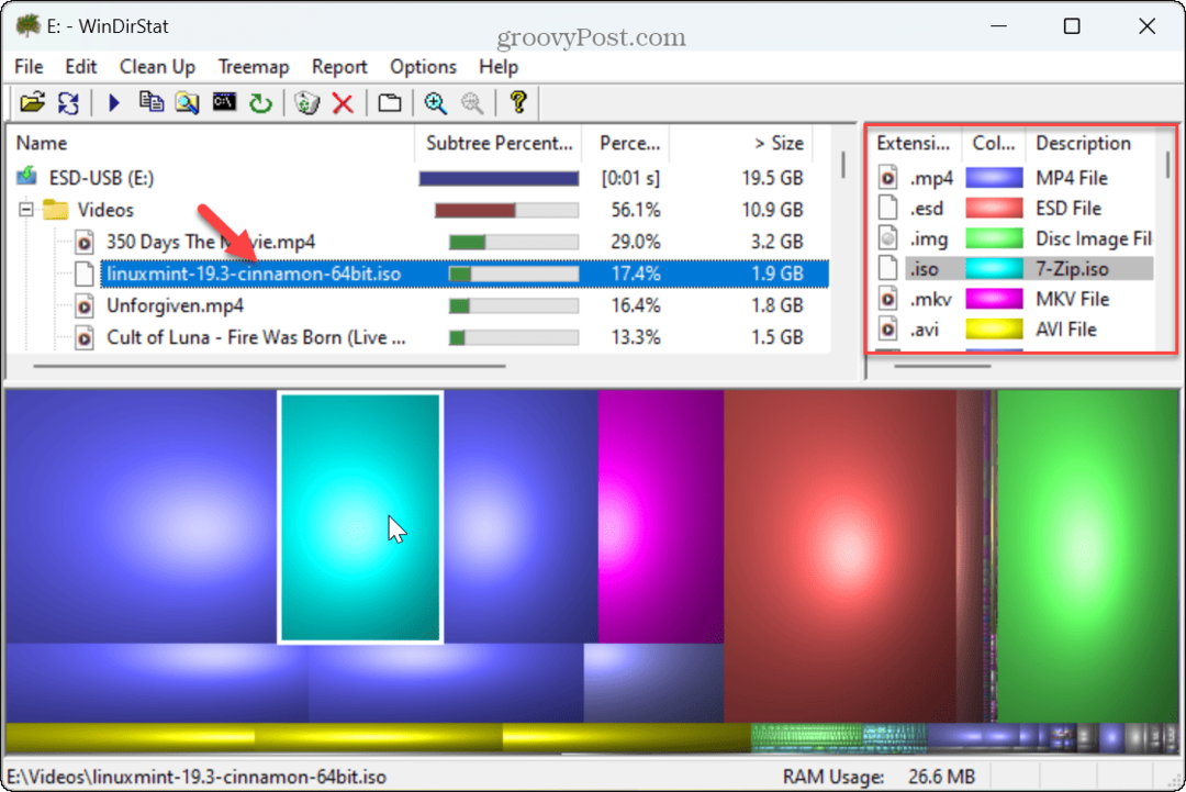 Store filer på Windows 11