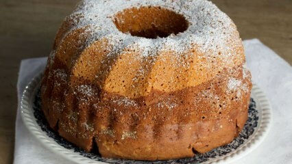 Praktisk citron sky kage opskrift! Hvordan laver man en Wolke-kage?