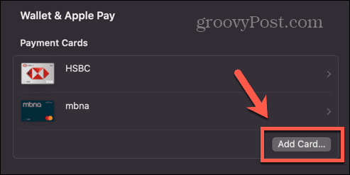 apple pay add-kort mac