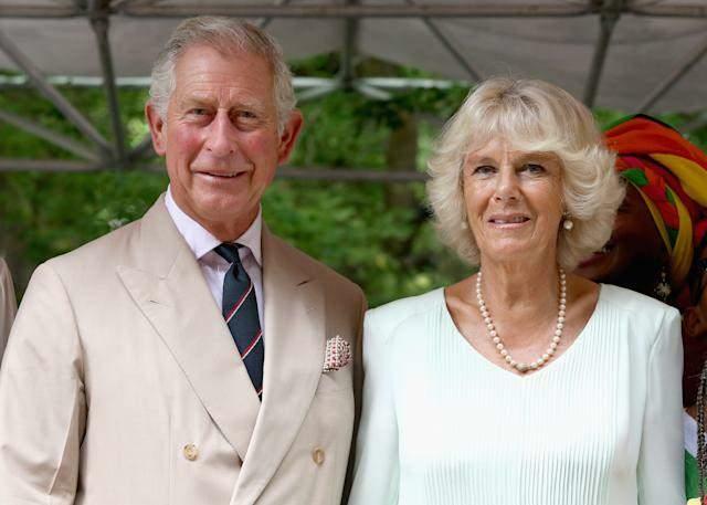 Kong Charles og hans kone Camilla