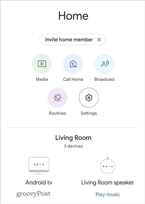 Google Home lydudligning