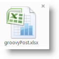 Office-webapps - Skydrive Excel-ikon