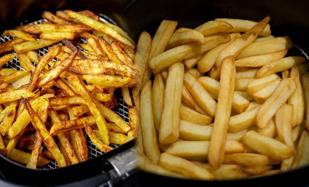 Hvordan laver man pommes frites i Airfryer?