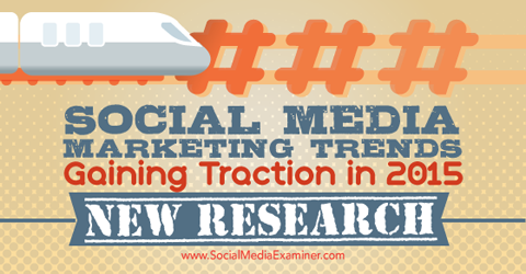 social media marketing tendenser forskning