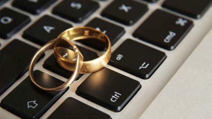 Er der et ægteskab ved at mødes på internettet? Er det tilladt at mødes på sociale medier og blive gift?