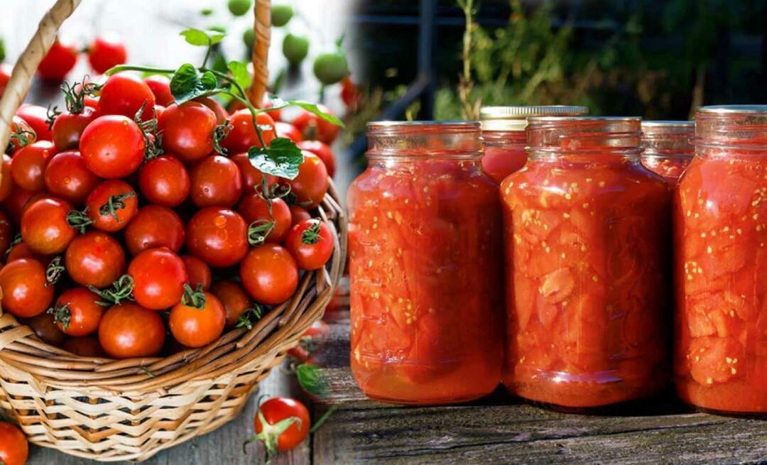 Hvordan vælger man tomater? Hvordan vælger man Menemenlik-tomater? 6 tips til dåsetomater