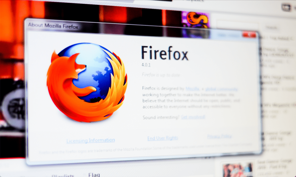 Ret fejlen med din fane, der lige er gået ned i Firefox