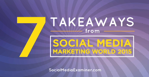 takeaways fra social media marketing verden 2015