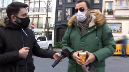 Der var spændinger mellem den berømte skuespiller Yetkin Dikinciler og reporteren!
