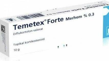Hvad er Temetex creme, hvad er dens bivirkninger? Brugen af ​​Temetex creme!