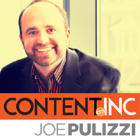 For Content Inc. bruger Joe Pulizzi genbrugt indhold til sine podcasts og kommende bog.