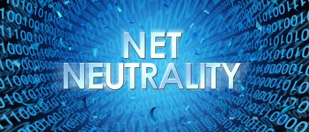 Hvad er netto neutralitet?