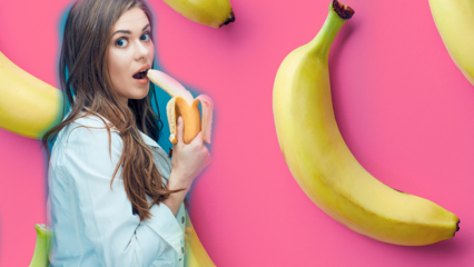 Væger eller spiser det at spise banan? Hvor mange kalorier i en banan?