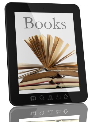 bøger på tablet