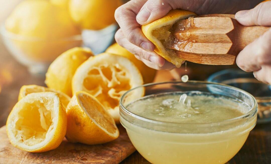 Hvad kan man gøre med skallen af ​​en presset citron? Smid ikke citronskallen væk!