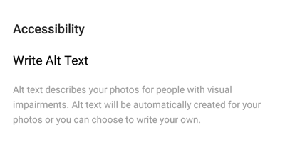 Sådan tilføjes alt-tekst til Instagram-indlæg, beskrivelse af alt-tekst, og hvilket formål den tjener