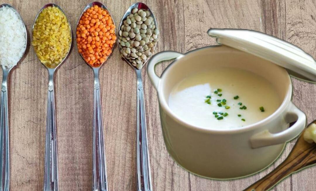 Hvordan laver man 4 spiseskefulde suppe? Her er den 4 skefulde suppeopskrift, der knækker ganen!