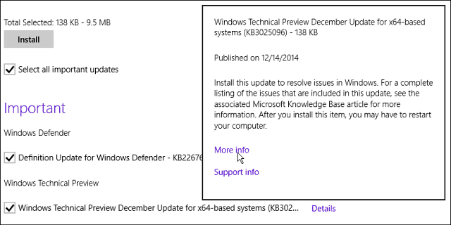 KB3025096 Windows-opdatering