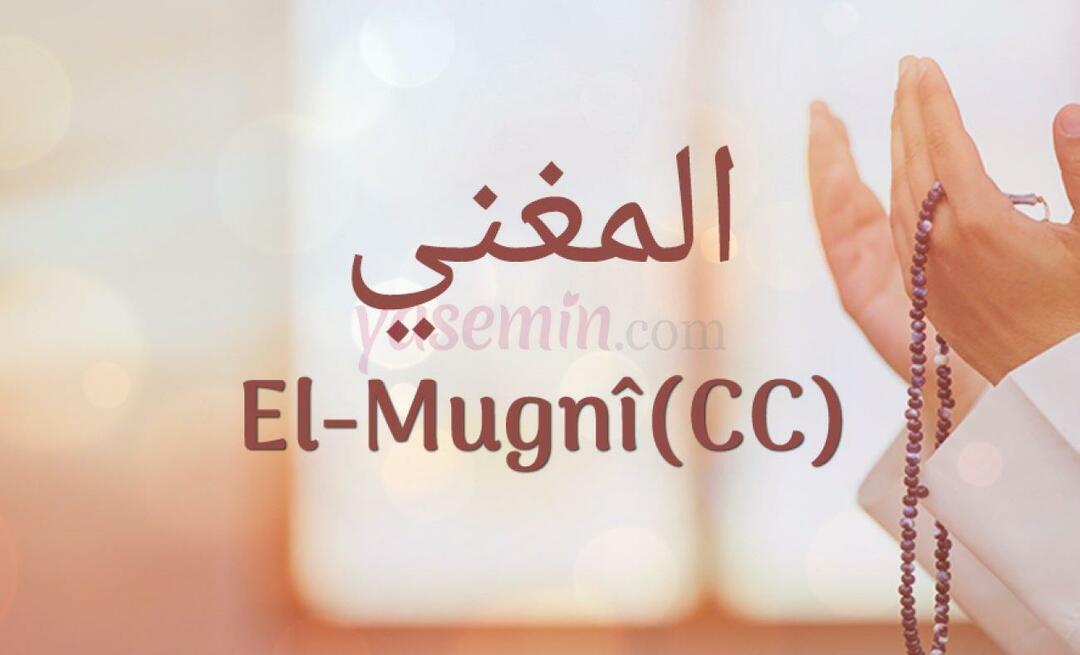 Hvad betyder Al-Mughni (c.c)? Hvad er al-Mughnis (c.c) dyder?