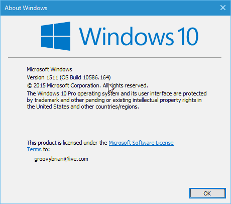 Windows 10 vinder