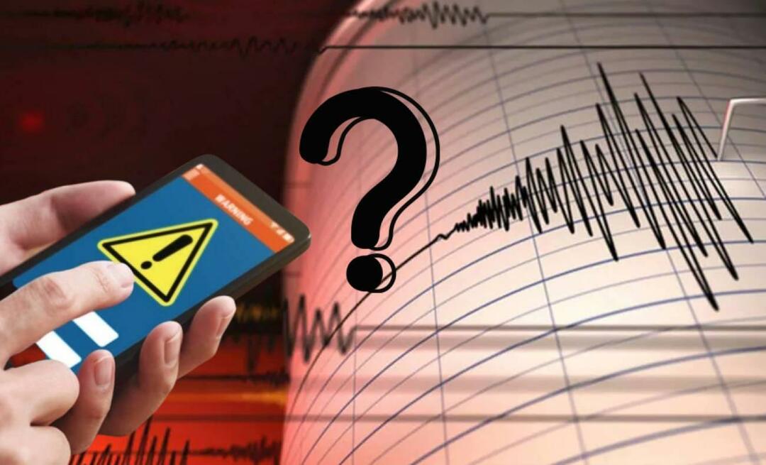 Hvordan tænder man et jordskælvsvarslingssystem? Hvordan slår man IOS jordskælvsalarm til? Android jordskælvsalarm