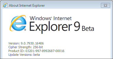 Internet Explorer 9 Download og funktioner