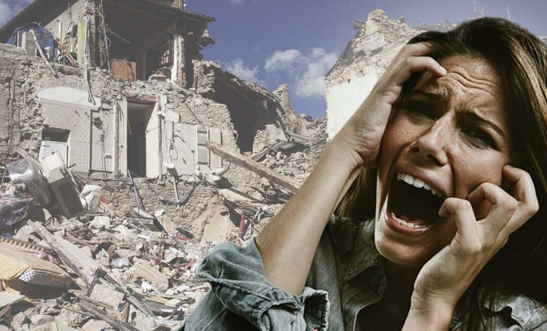 Er du bange for et jordskælv? Er det rigtigt for en muslim at være bange?