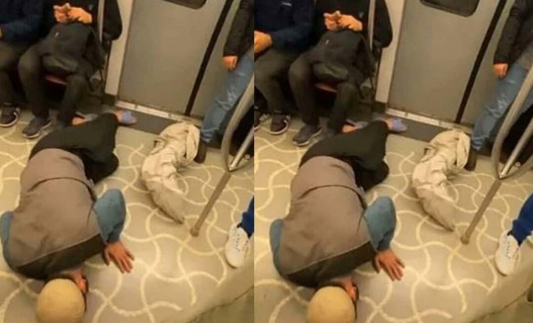 Han forfalskede at besvime ved metrostop! Sandheden viste sig at være en helt anden