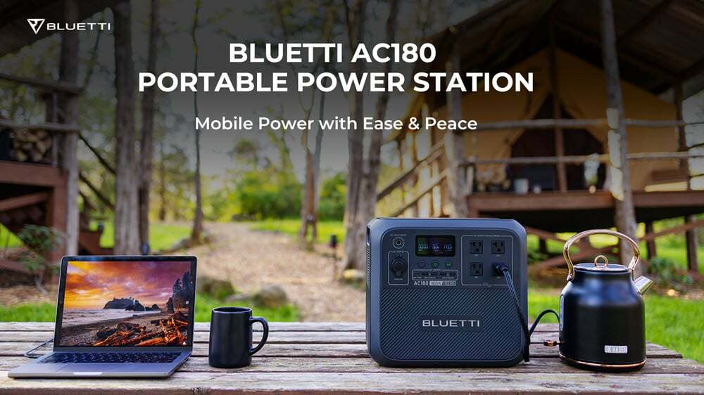BLUETTI's AC180: Transformerende bærbare kraftværker til eventyrlystne udendørs