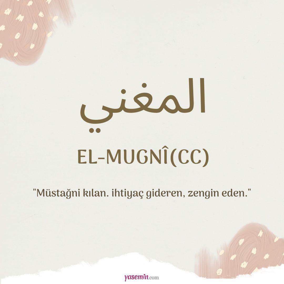 Hvad betyder Al-Mughni (c.c)?