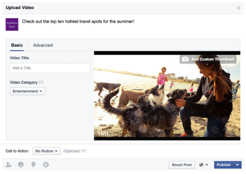 Facebook-video-uploadforbedringer