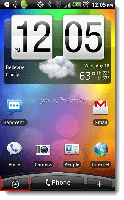 Android-skærm