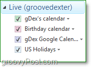 importer google-kalender til windows live