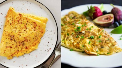 Hvordan laves en æggekage? Hvad er trickene ved at lave en omelet? Hvor mange kalorier er æggekage?