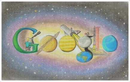 Min galakse google doodle