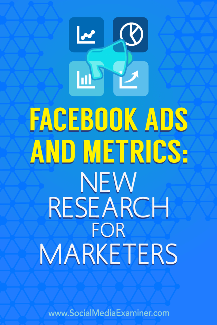 Facebook-annoncer og metrics: Ny forskning for marketingfolk af Michelle Krasniak på Social Media Examiner.
