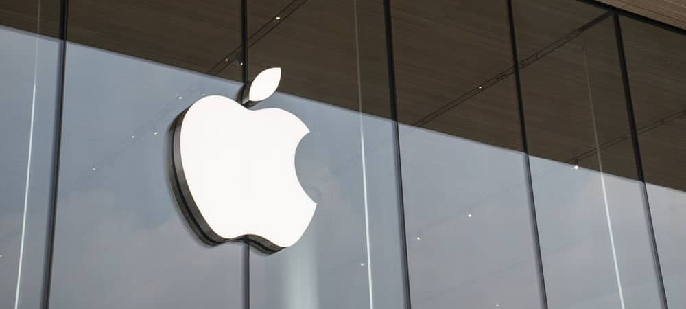 Apple-logo fremhævet