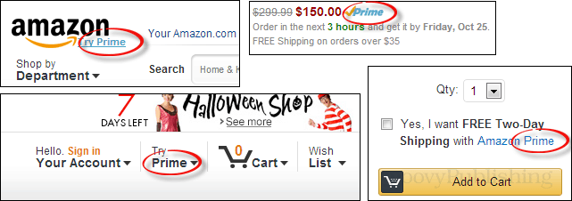 Amazon hæver den frie Super Saver forsendelsesgrænse med $ 10