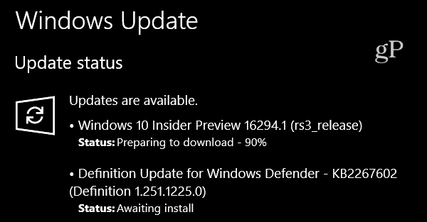 Microsoft frigiver Windows 10 Preview Build 16294 til pc