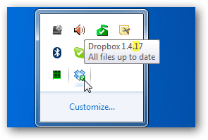 hvordan man kontrollerer dropbox version