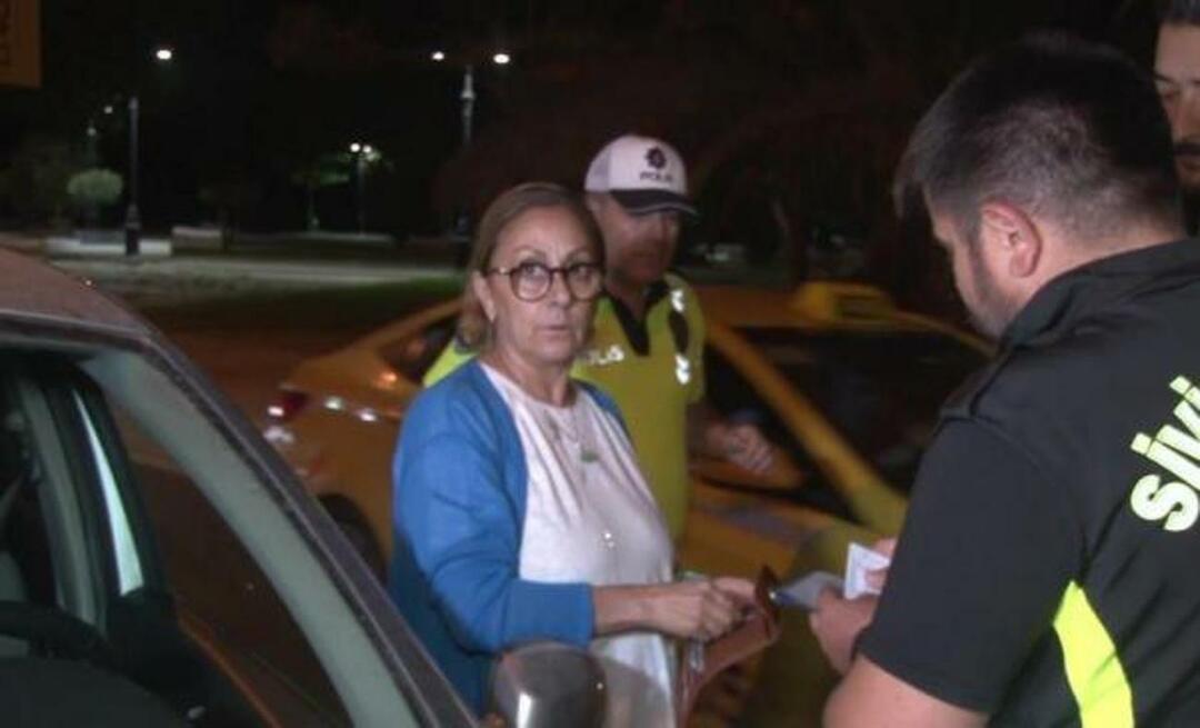 Meningsløs udgang fra den kvindelige chauffør, der fik kontrol i Kadıköy: "Ring til politichefen..."