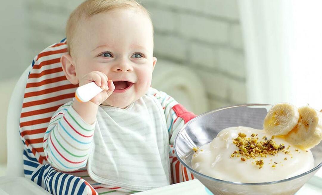 Hvornår skal budding gives til babyer? Vanillecremeopskrifter, som babyer kan spise