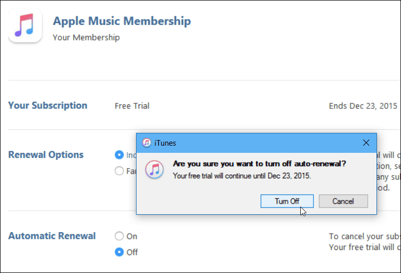 4 iTunes Bekræft automatisk genanvendelse
