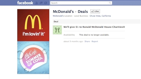 mcdonalds tilbud