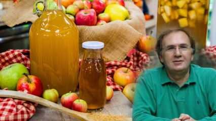 Drikker du eddike på tom mave, når du vågner om morgenen? Hvordan fremstilles Saraçoğlu æblecidereddike?