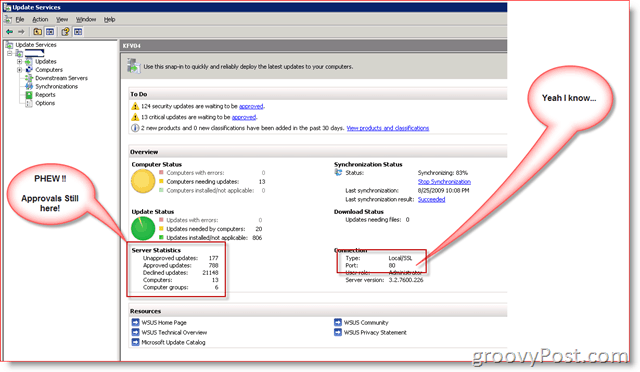 Windows Server Update Services (WSUS) 3.0 SP2 frigivet [Release Alert]