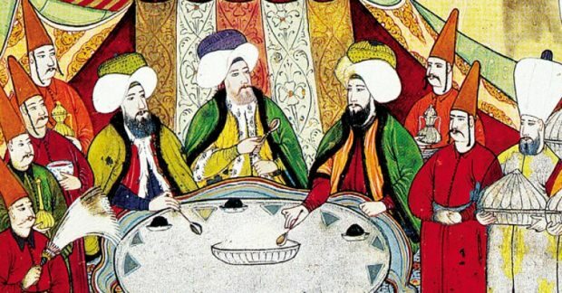 Ottomansk sultan madfest